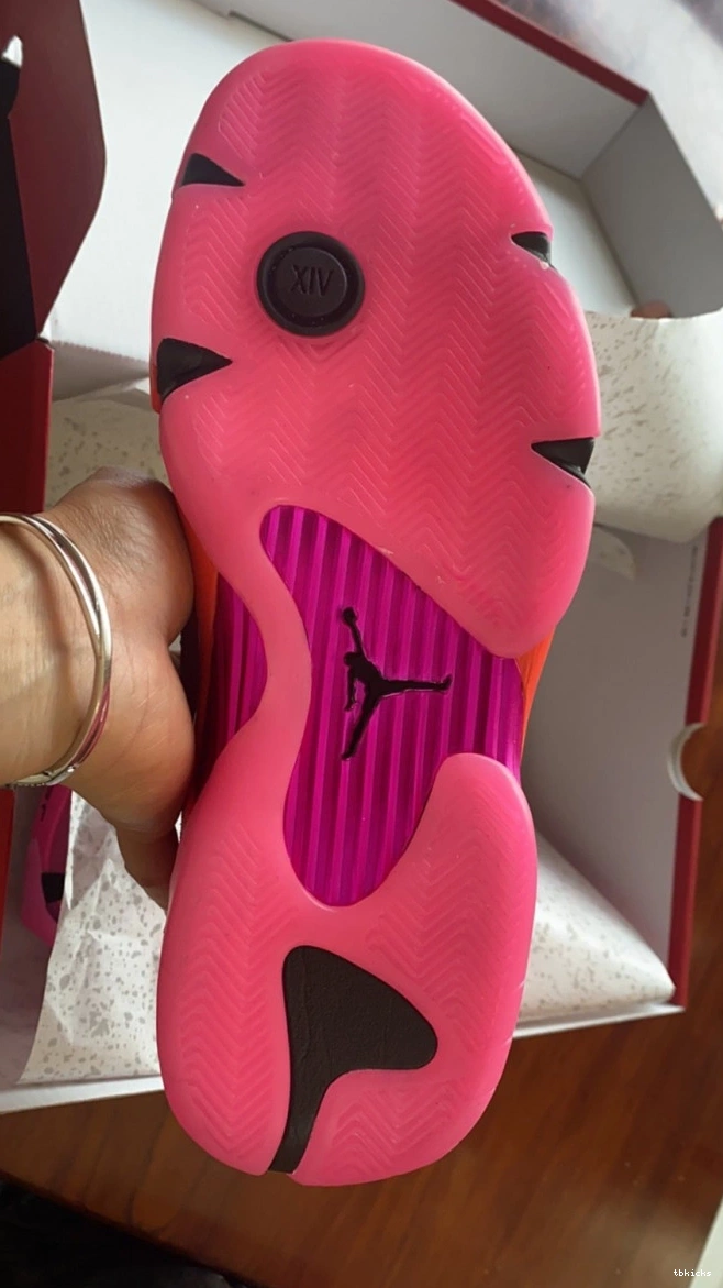 Rep TBK (W) Shocking Low DH4121-600 Retro 14 Jordan Pink 0724